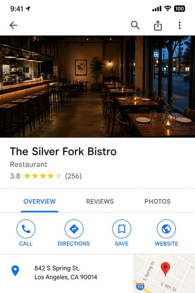 Bistro De Zilveren Vork Voor